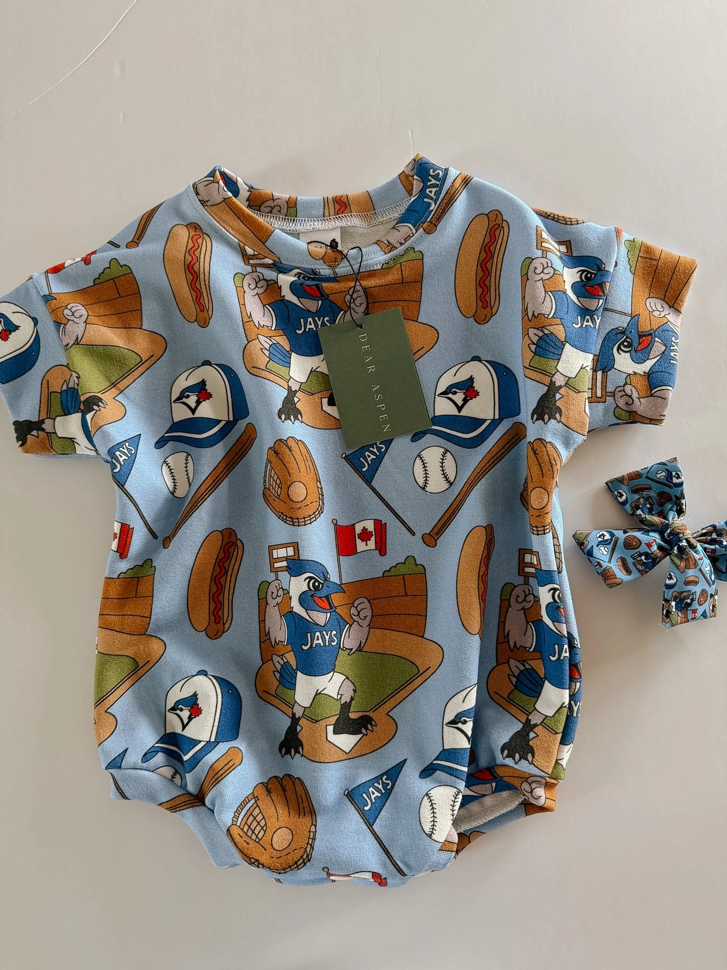 Baseball - Bubble Romper