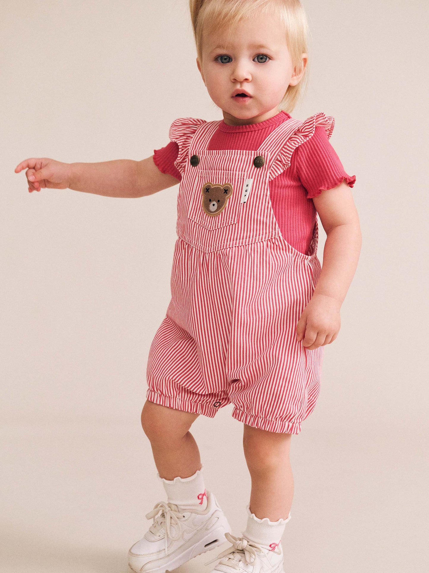 Classic Stripe Bubble Romper