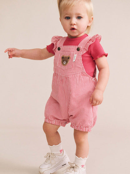 Classic Stripe Bubble Romper