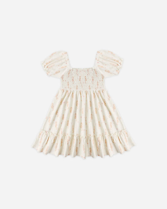 Sage Jersey Dress Seahorses