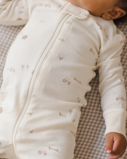 Zip Longsleeve Sleeper Farm