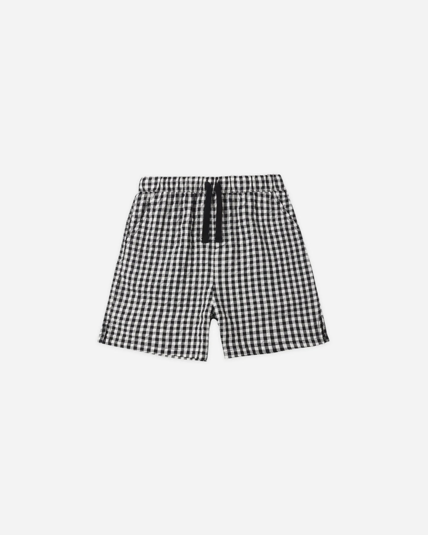 Perry Short Black Check