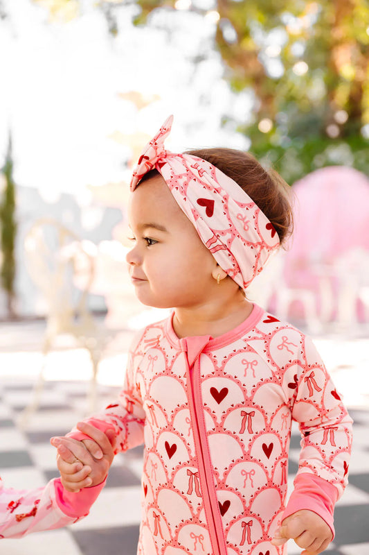 Love You Always Zipper Romper