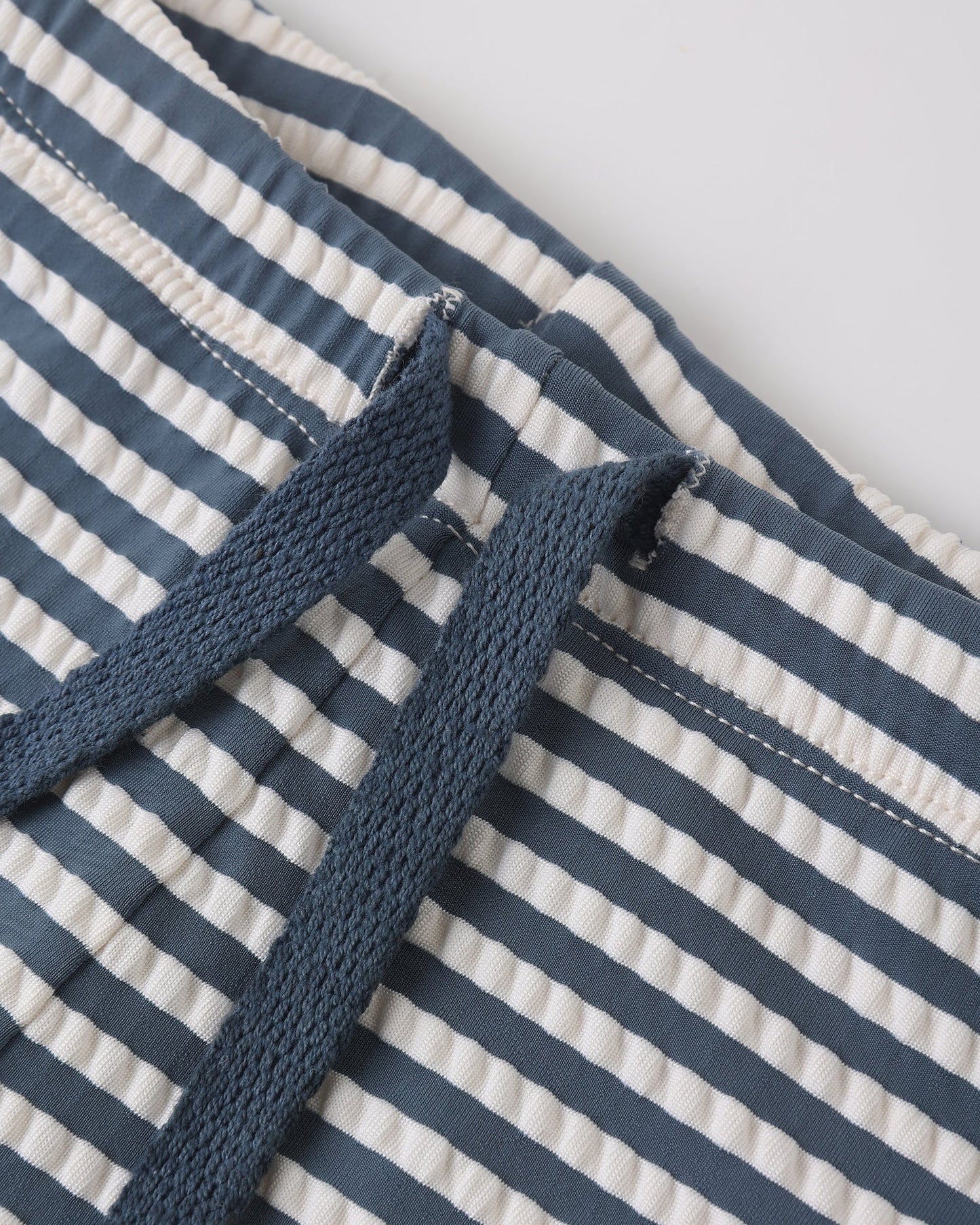 Boys Rashguard Set Navy Stripe