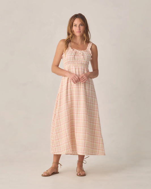 Women's Jane Dress Summer Plaid