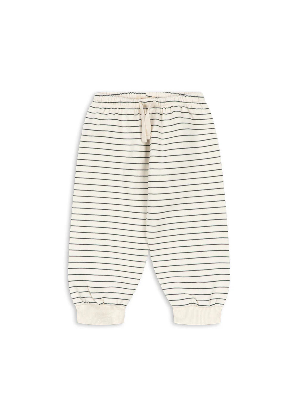 Amio Sweat Pants- Lemon stripe