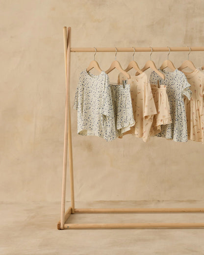 Mosie Set || Blue Ditsy