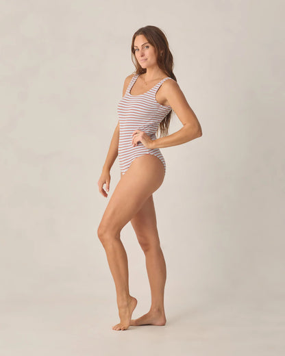 Women's Caitlin One-Piece Americana Stripe