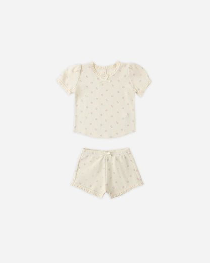 Ruby Set Mauve Ditsy