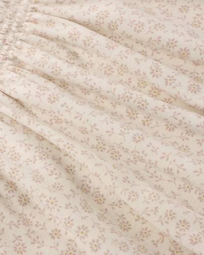 Smocked Jersey Dress Ditsy