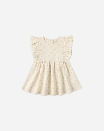 Daisy Dress Mauve Ditsy