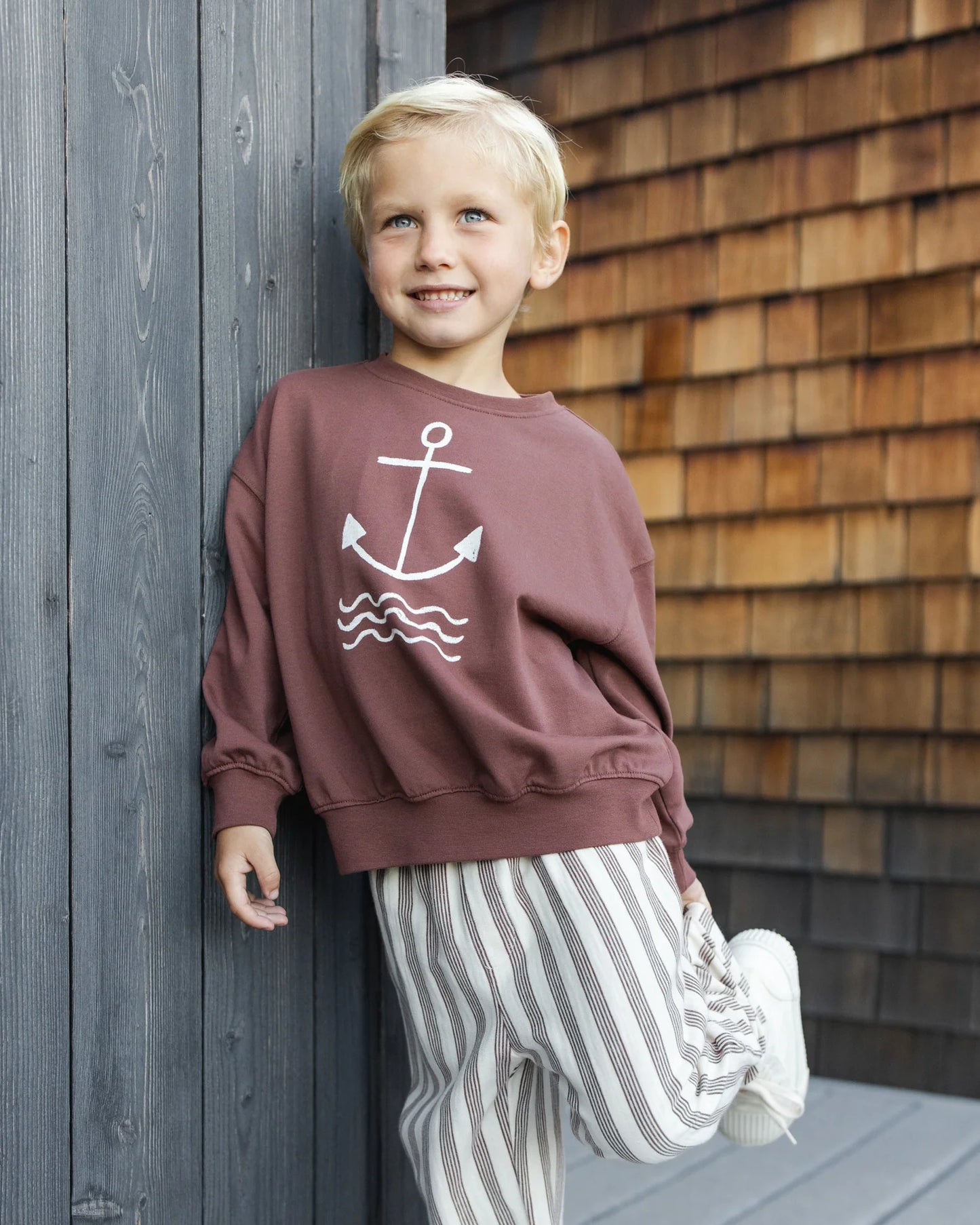 Rory Pant Brown Stripe