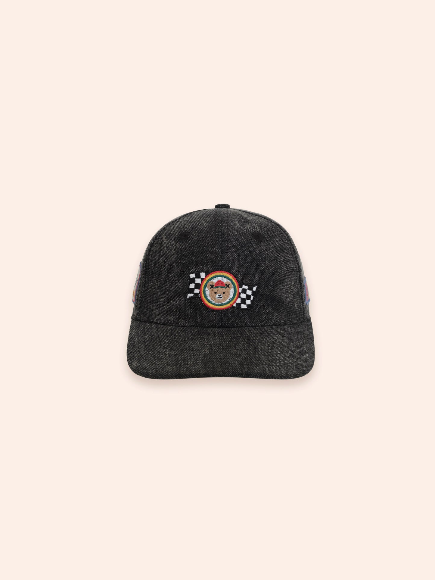 Knit Denim Racer Hux Cap