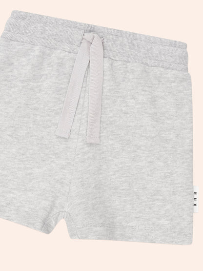 Baller Hux Sweatshirt + Grey Marle Short Set