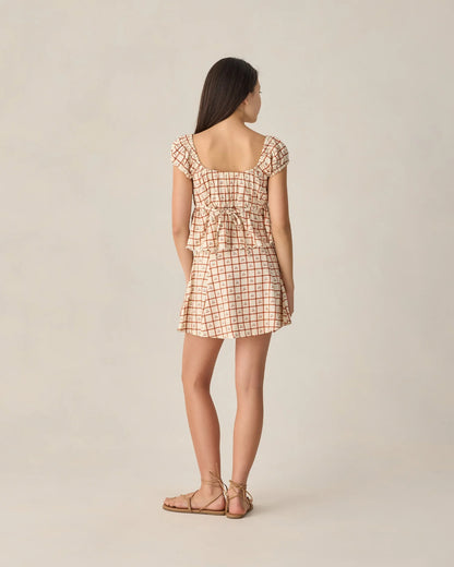 Teen Rylan Top Cherry Check