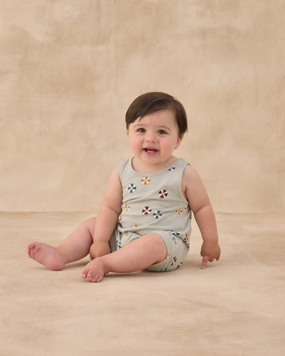 Sleeveless One-Piece || Floatie