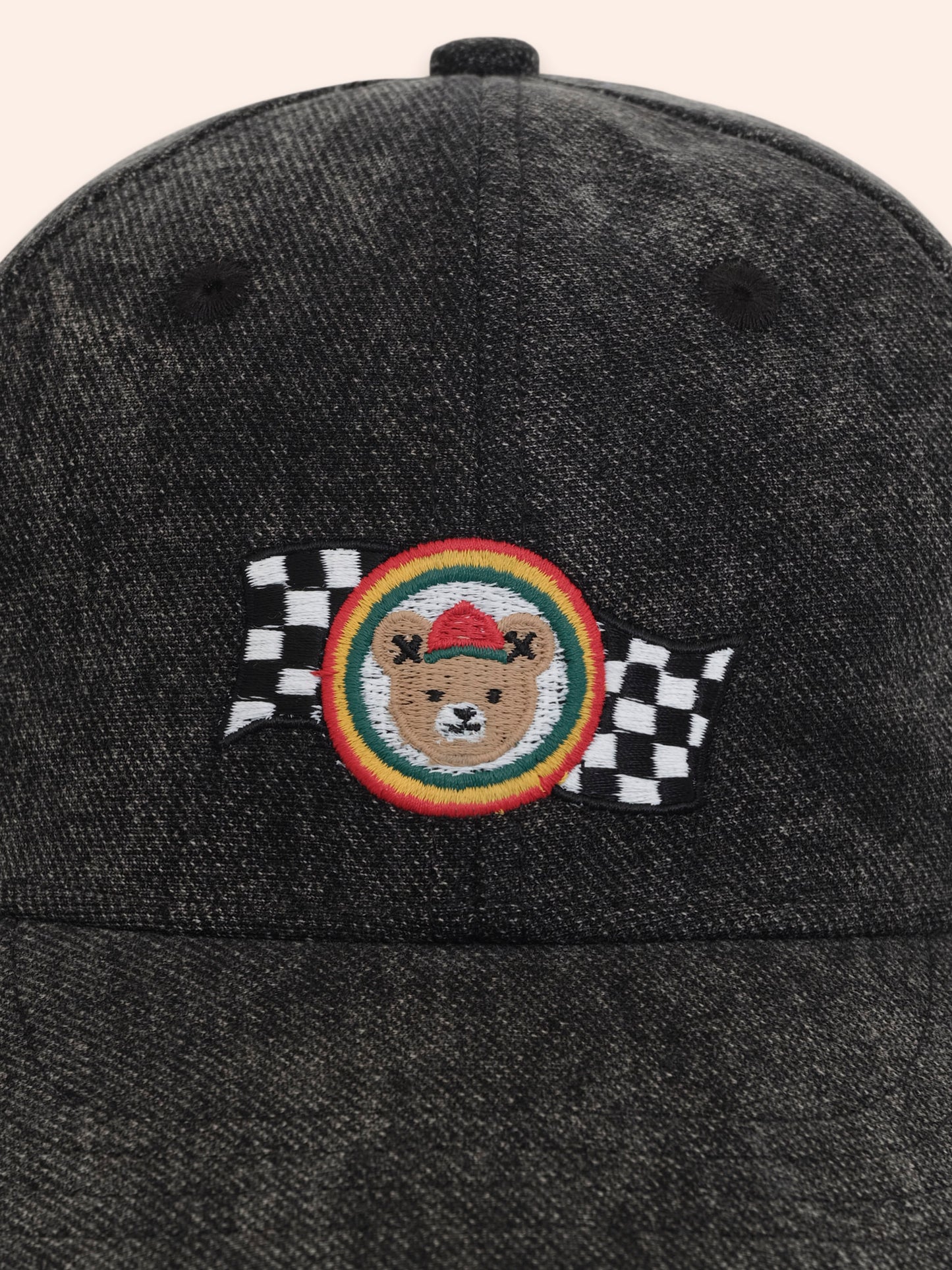 Knit Denim Racer Hux Cap