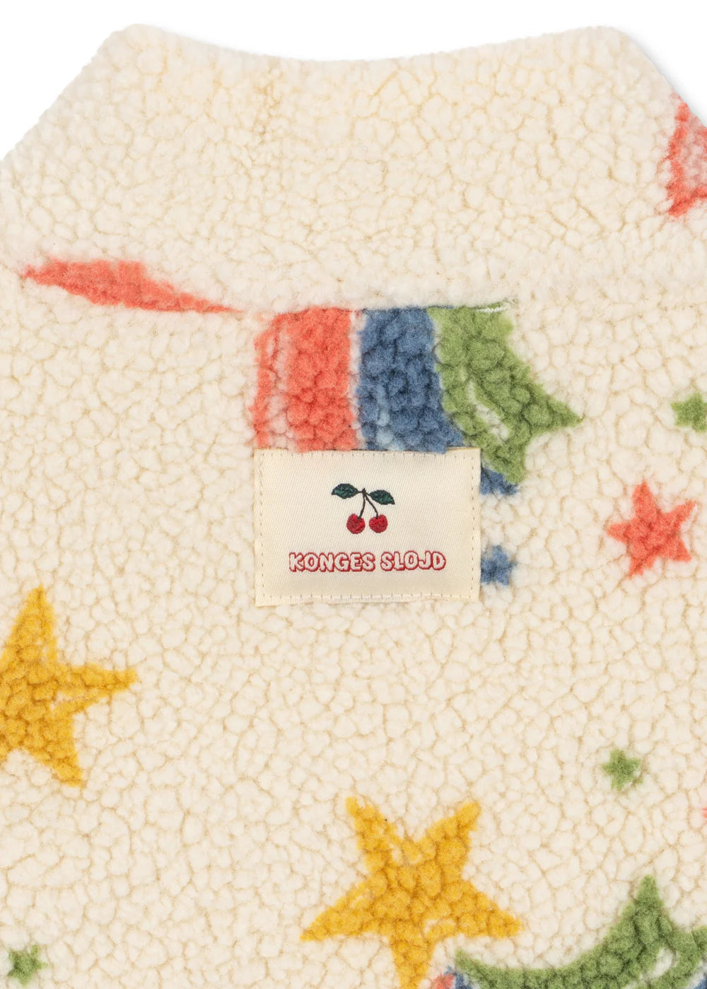 Jody Teddy Half Zip-Rainbow Star
