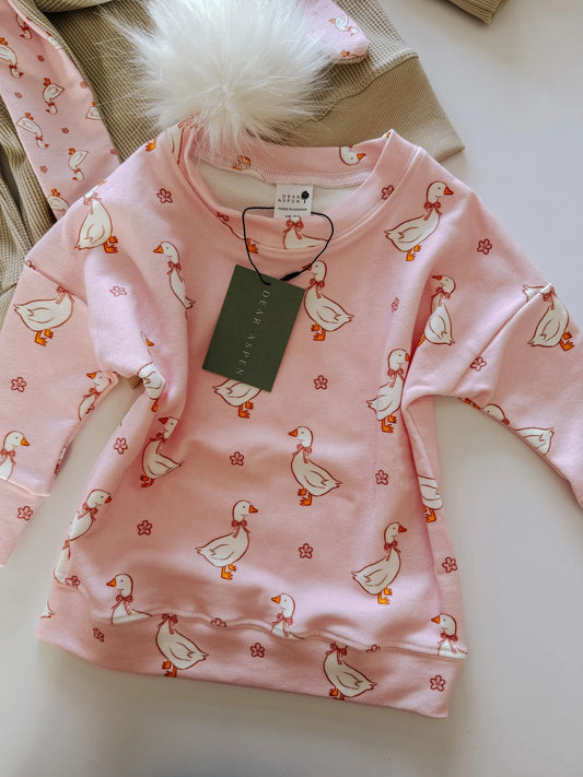 Pink Ducks - Crewneck