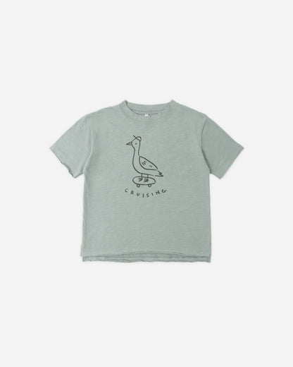 Raw Edge Tee Cruising