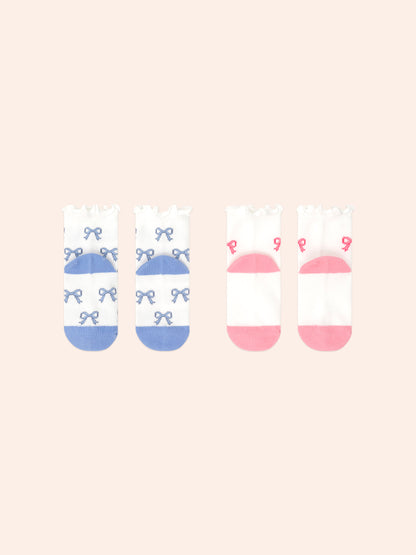 2Pk Frill Sock