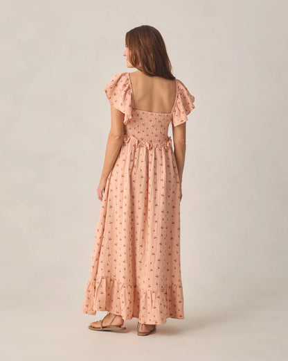 Women's Francesca Dress Cherry Embroidery