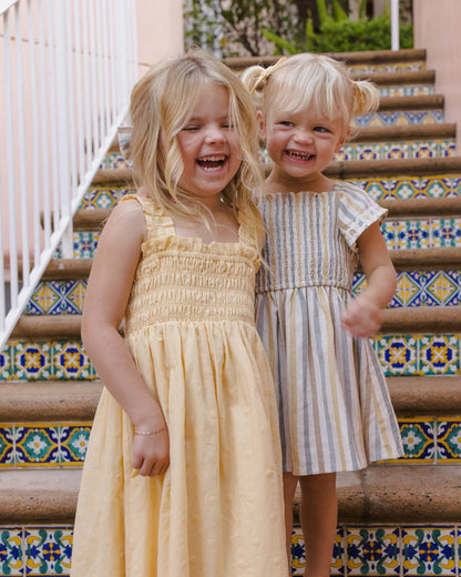 Lindsay Dress Valencia Stripe