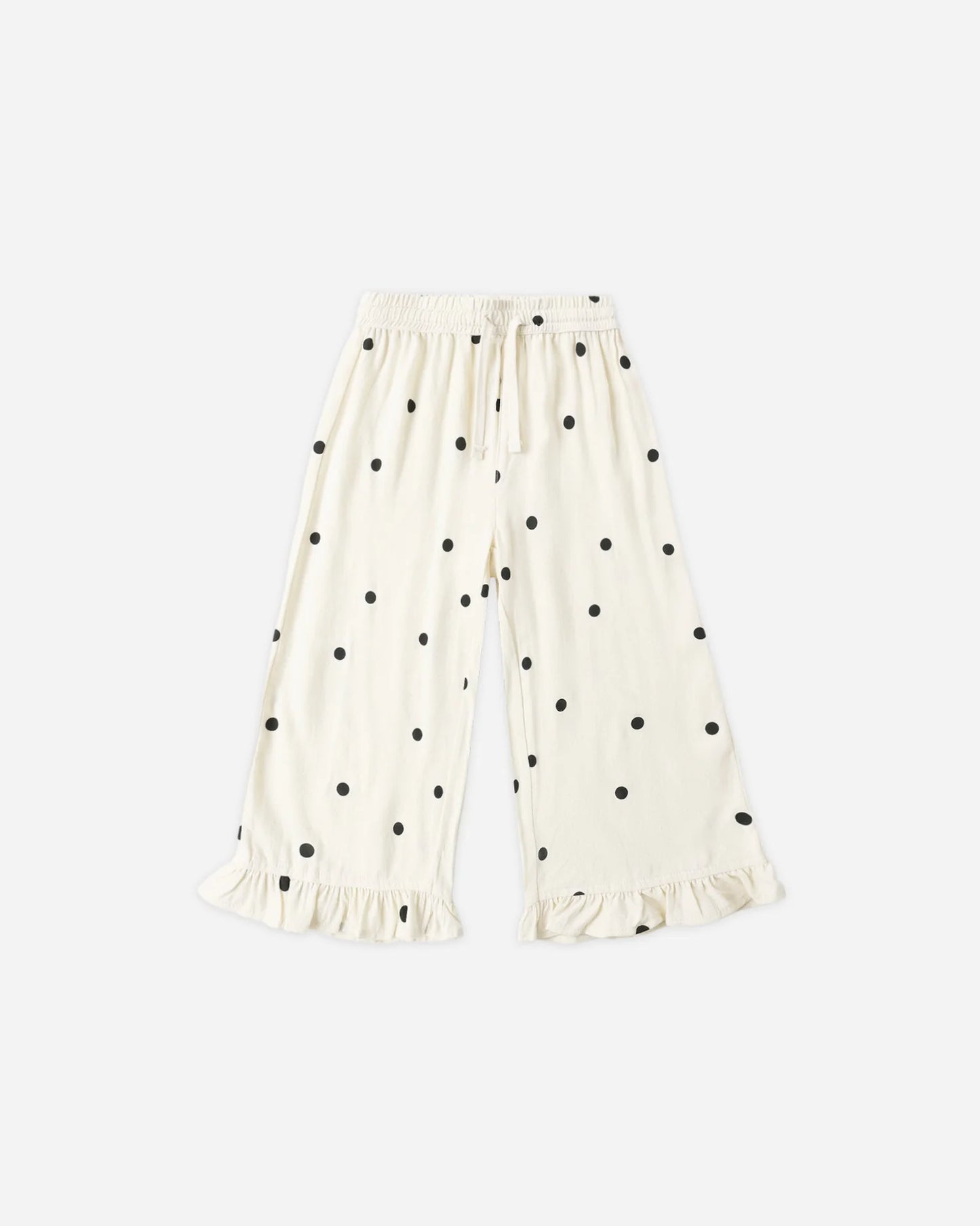 Oceanside Top + Wide Leg Pant Set- Polka Dot