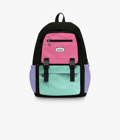 Colorblock Candy Crushed 26L Backpack + Lunch Bag - BUNDLE