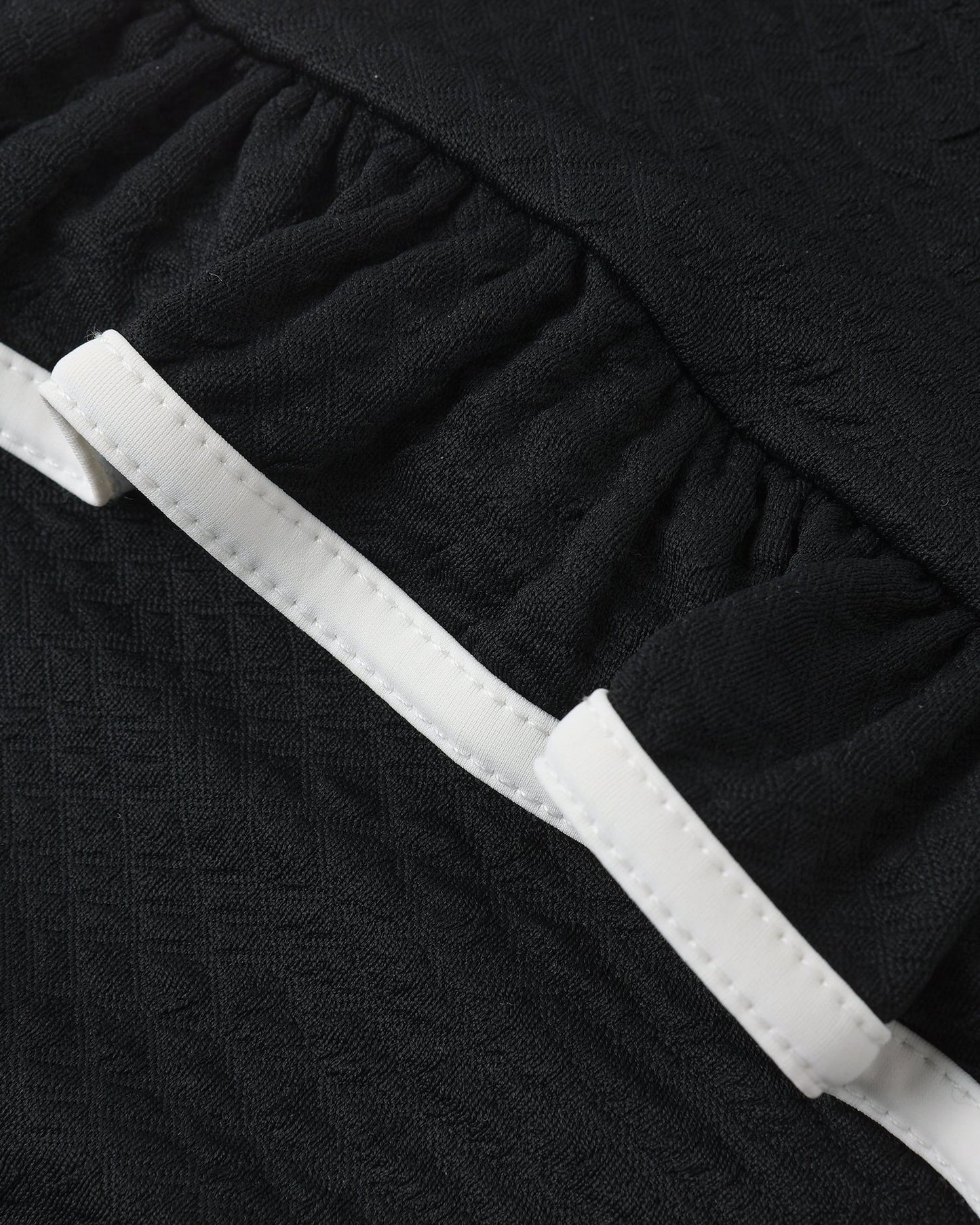 Skirted One-Piece Black