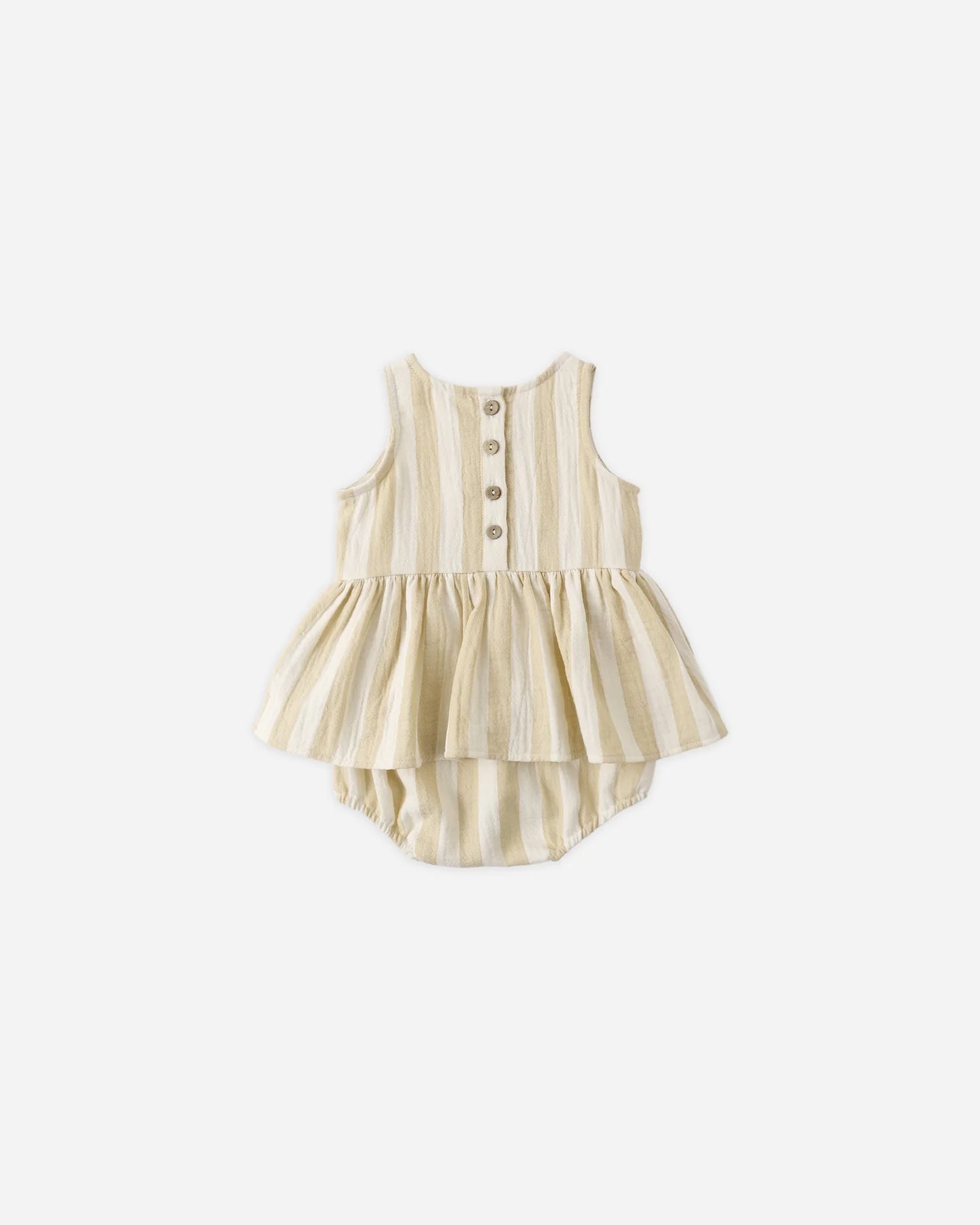 Skirted Tank Romper Summer Stripe
