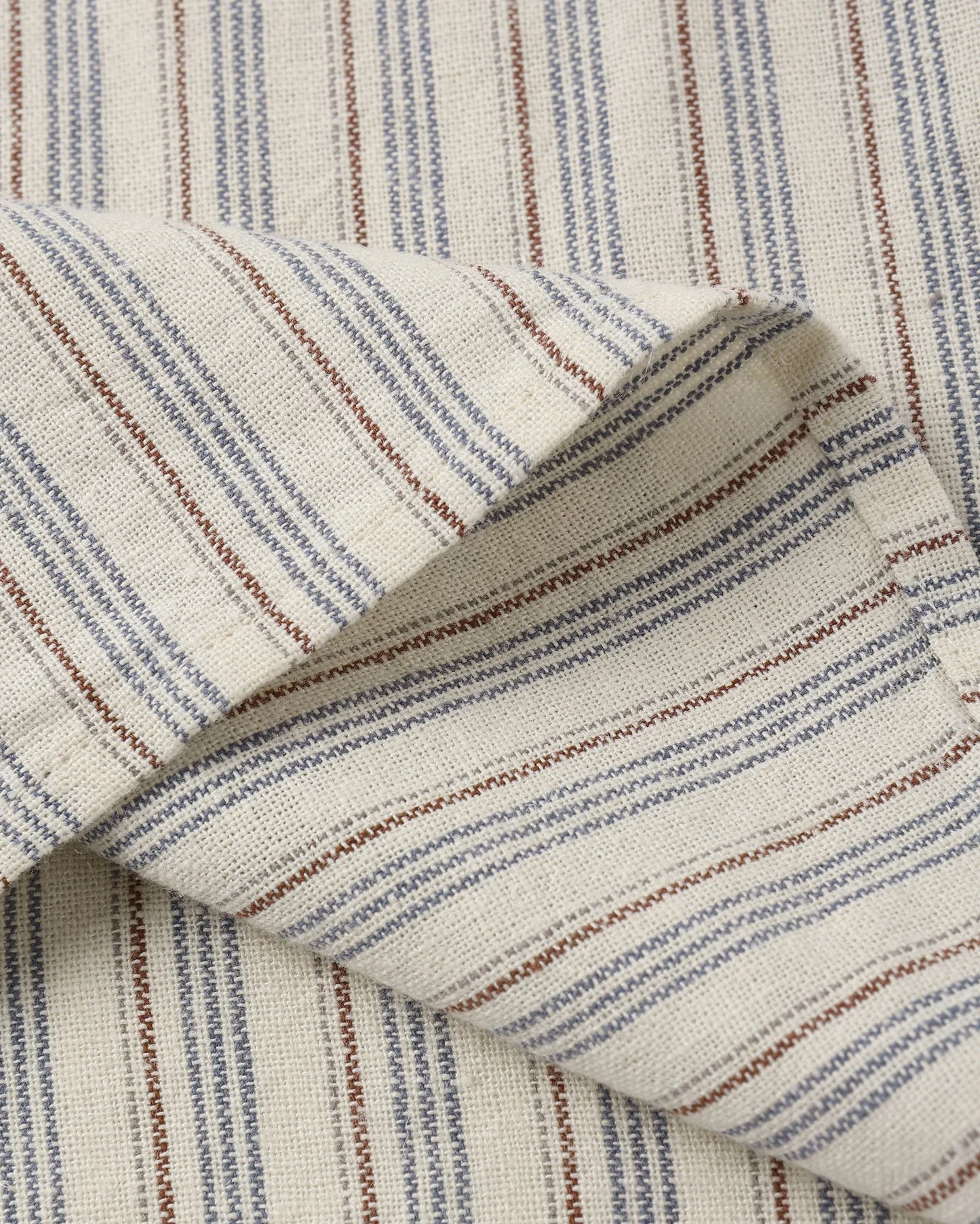Collared Short Sleeve Shirt || Nautical  Stripe