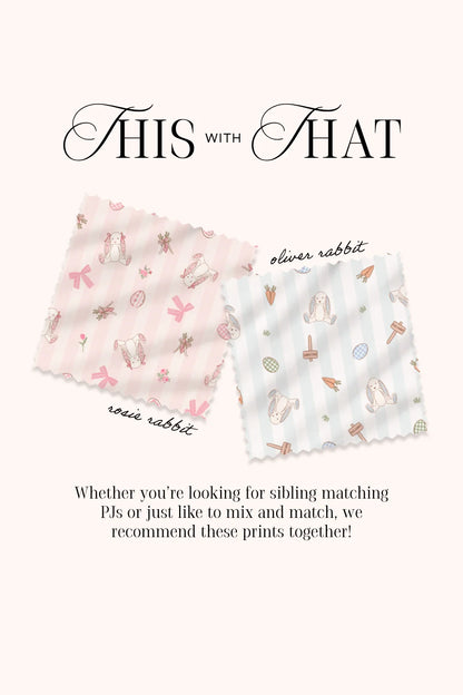 Oliver Rabbit Zipper Romper