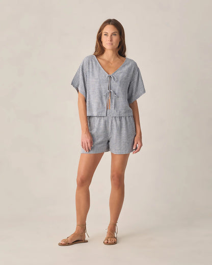 Juniper Set | Marine Gingham