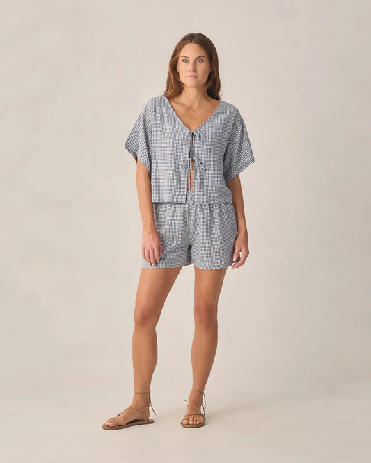 Juniper Set | Marine Gingham