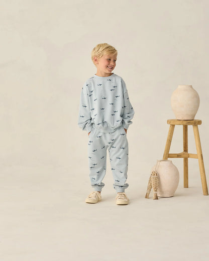 Sweatshirt + Sweatpant Set Sharks