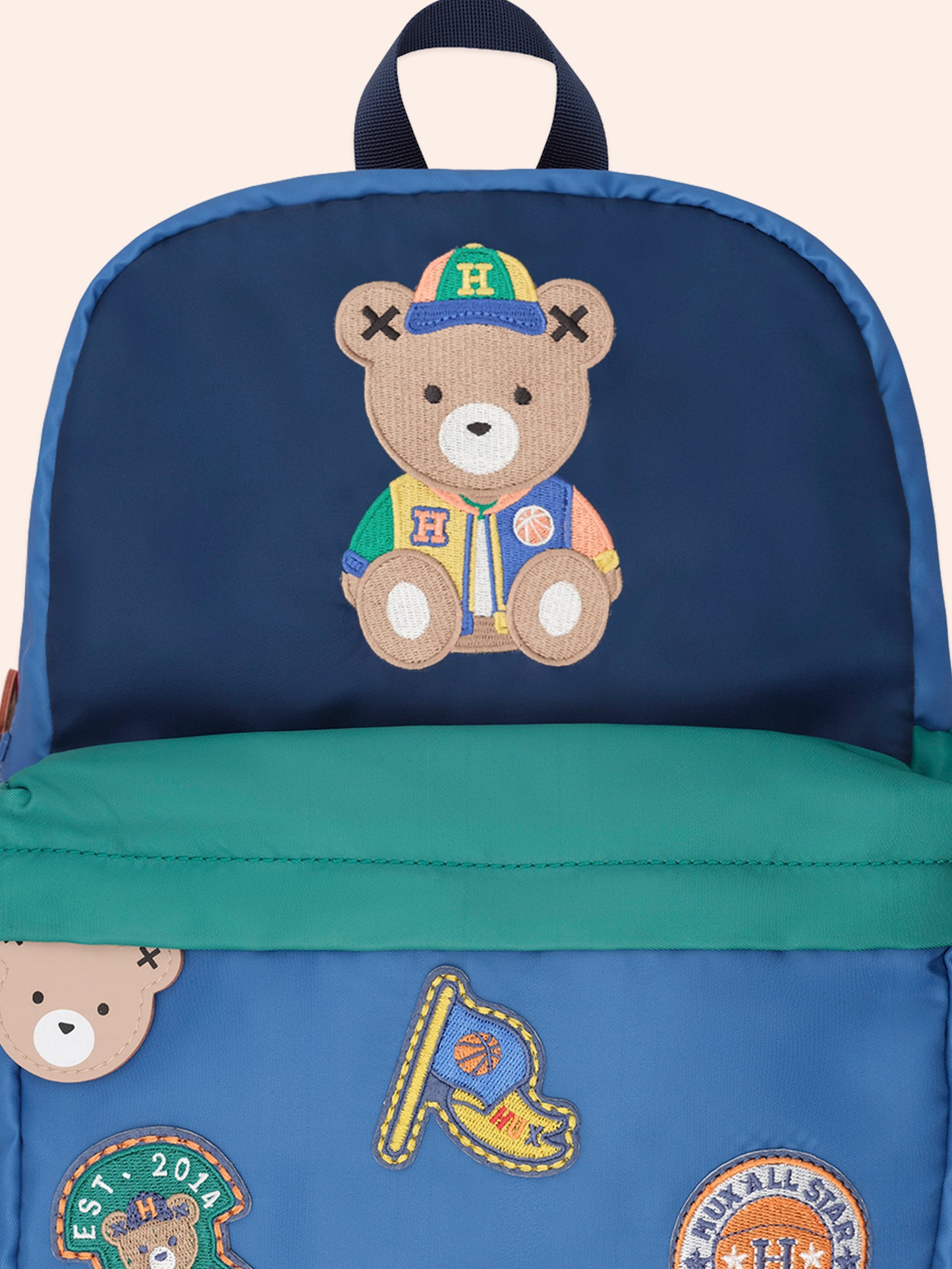Hux Colour Block Varsity Backpack