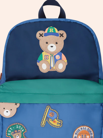 Hux Colour Block Varsity Backpack