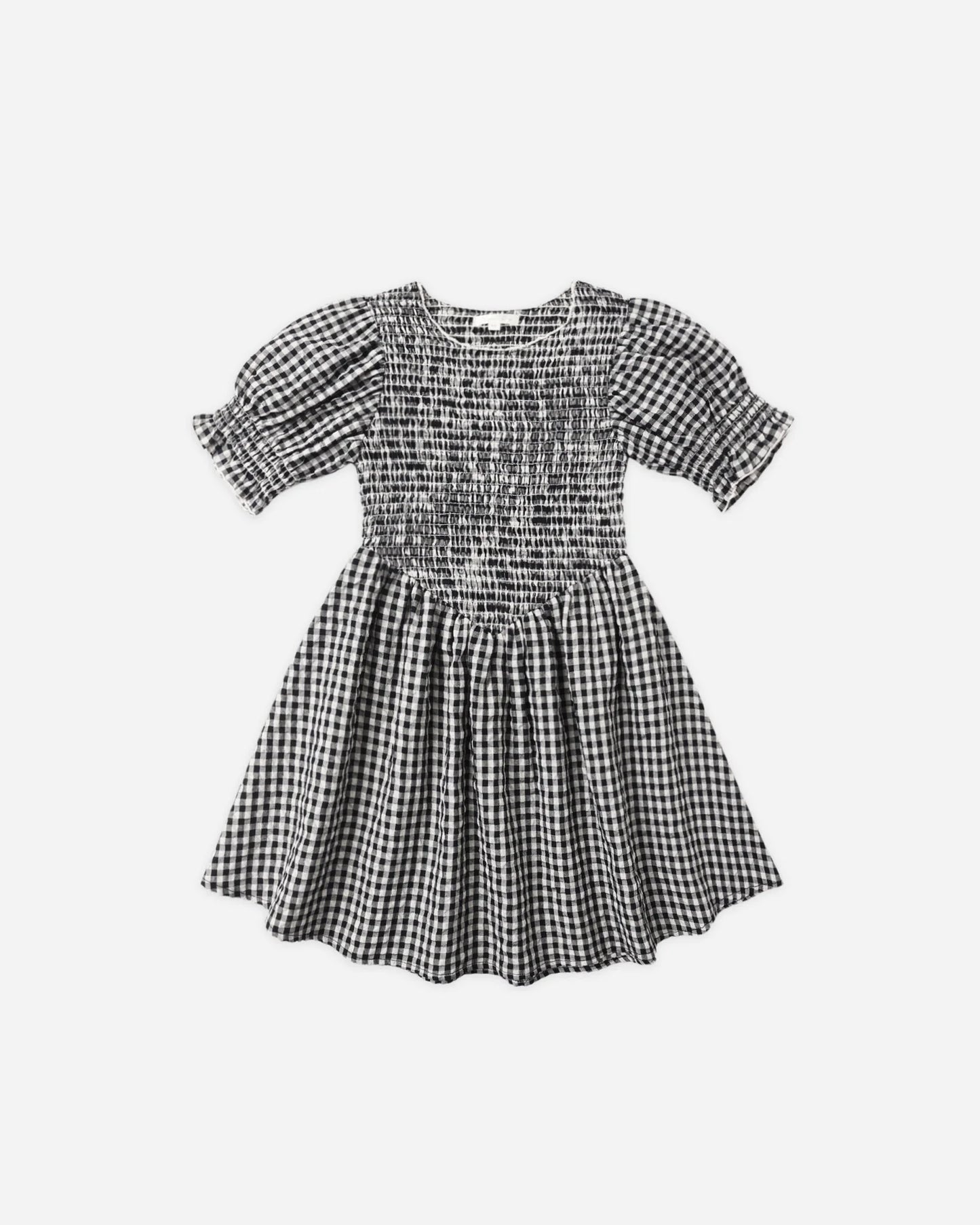 Louise Dress Black Check