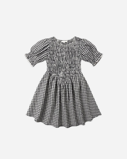 Louise Dress Black Check