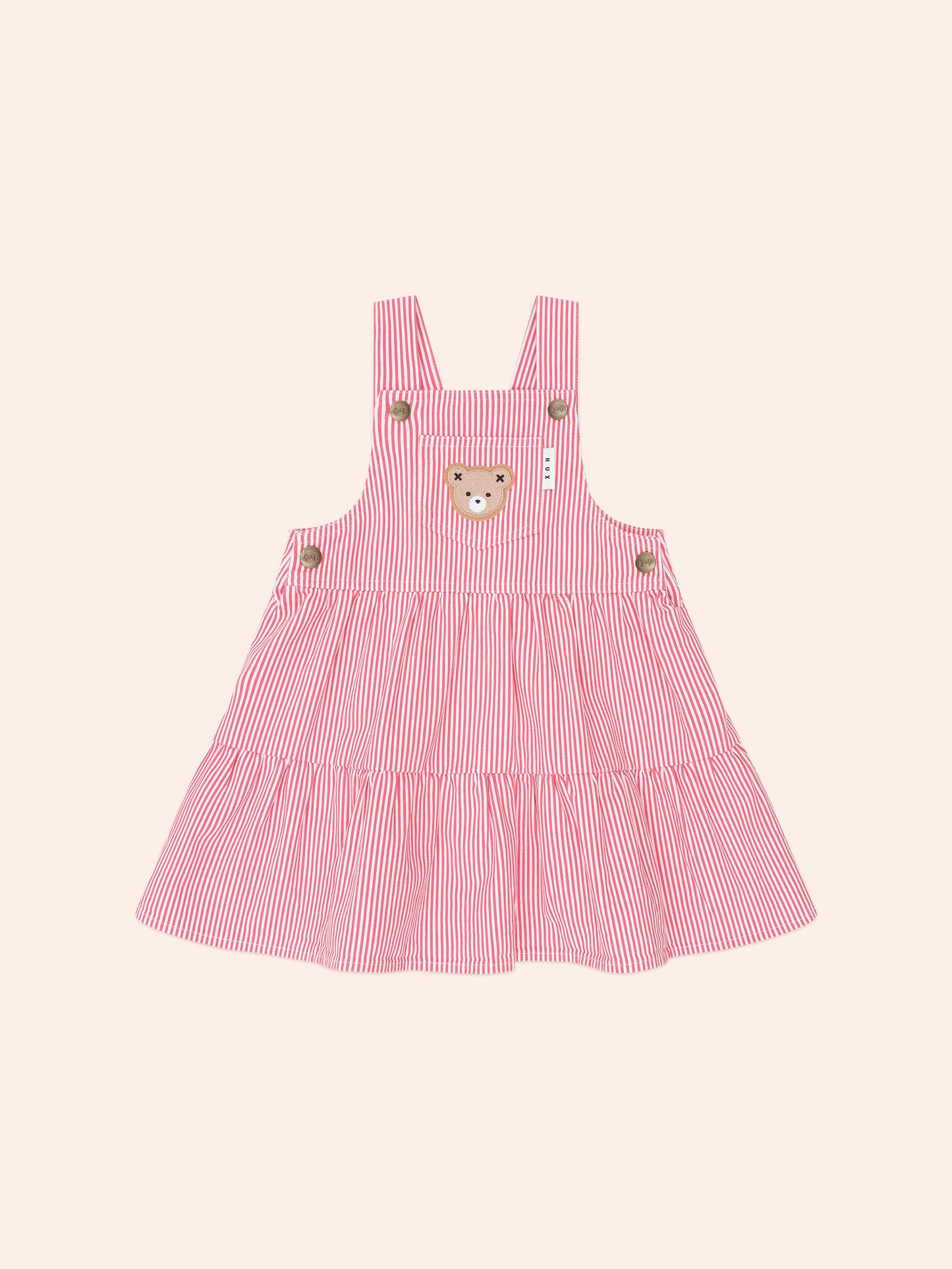 Classic Stripe Pinafore Dress