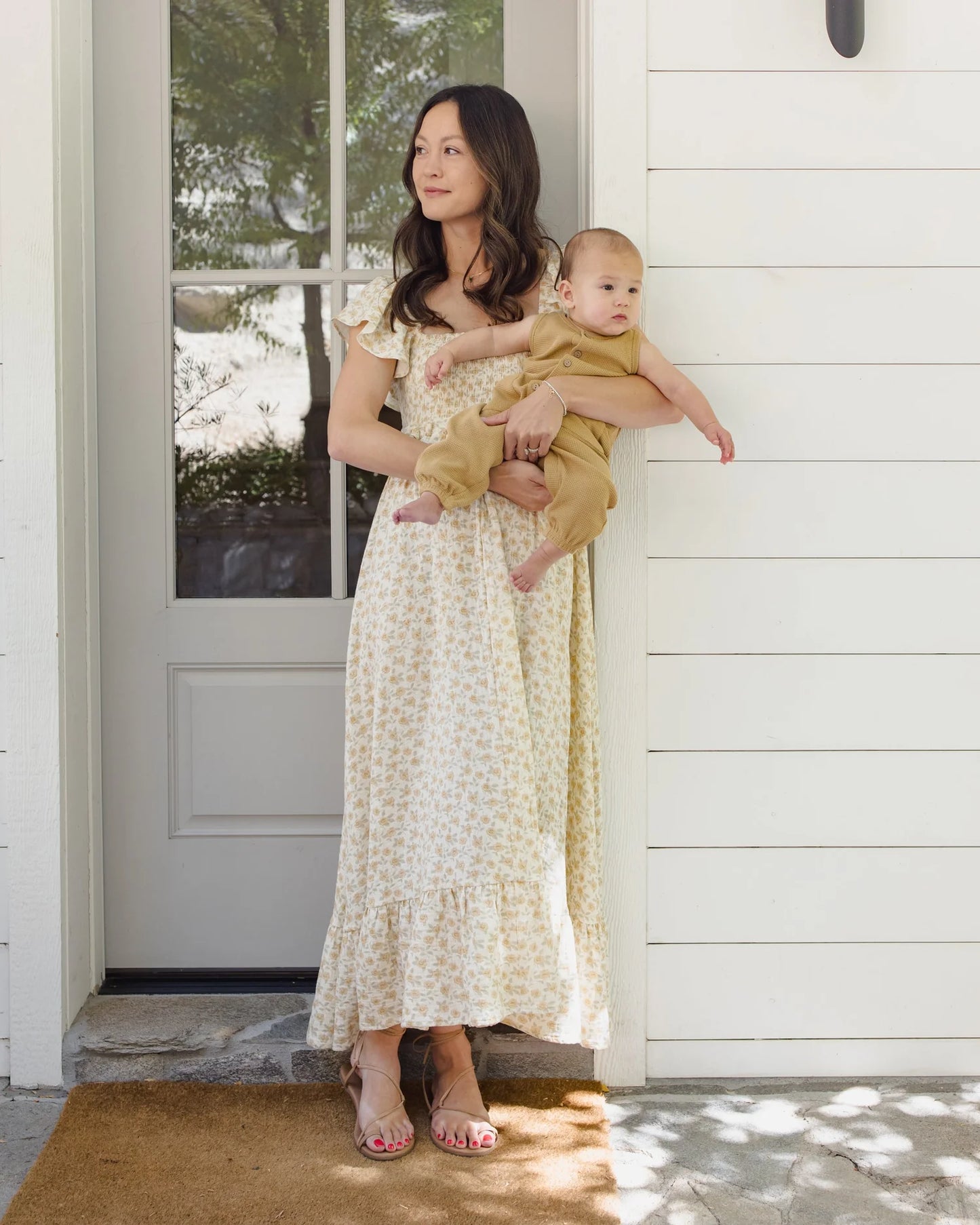 Waffle Jumpsuit Honey