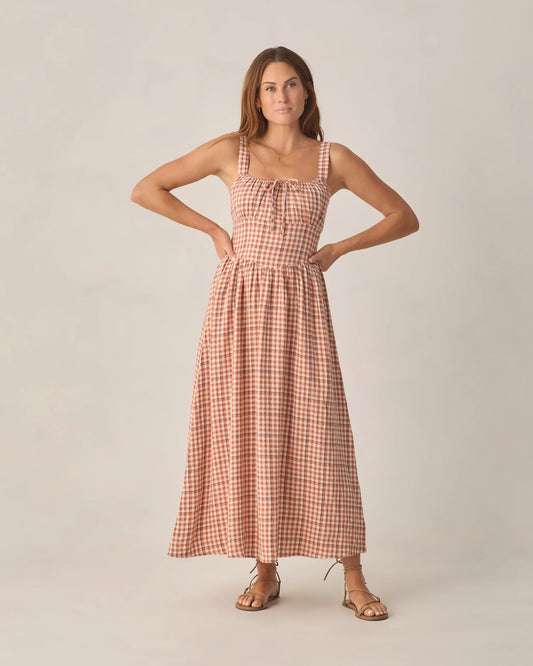 Women's Primrose Maxi Dress Poppy Gingham