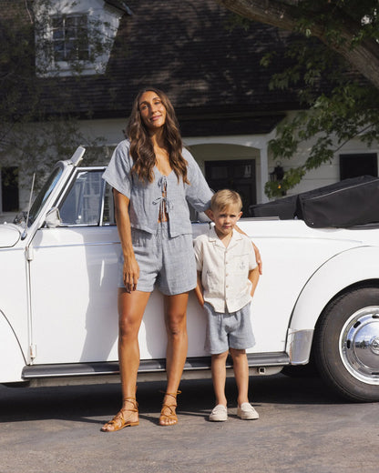 Juniper Set | Marine Gingham