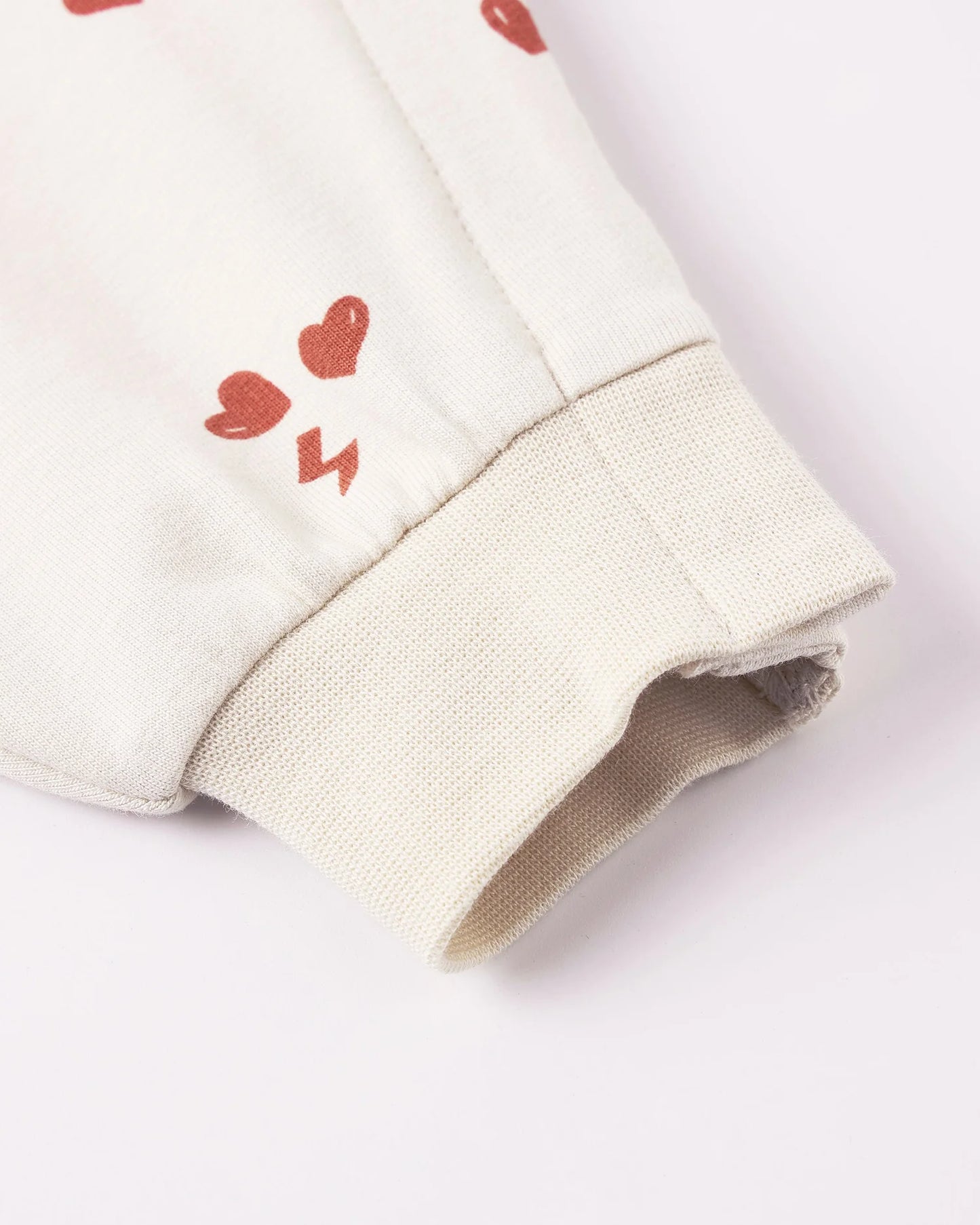 Relaxed Sweatshirt + Pant Set  Heart Breaker