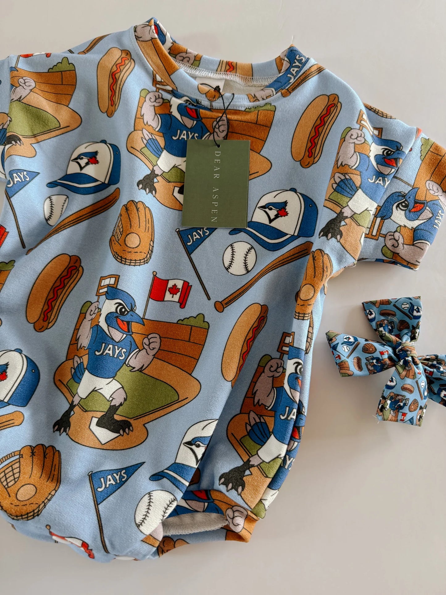 Baseball - Bubble Romper