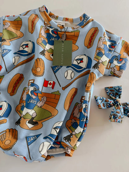 Baseball - Bubble Romper