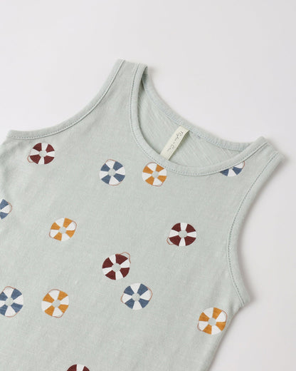 Sleeveless One-Piece || Floatie