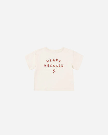 Boxy Tee Heartbreaker + Gingham Pant Set