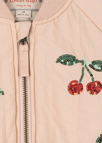 Juno sequin bomber jacket
